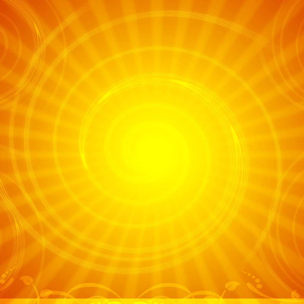 Das Vector Sun Rays Wallpaper 1024x1024