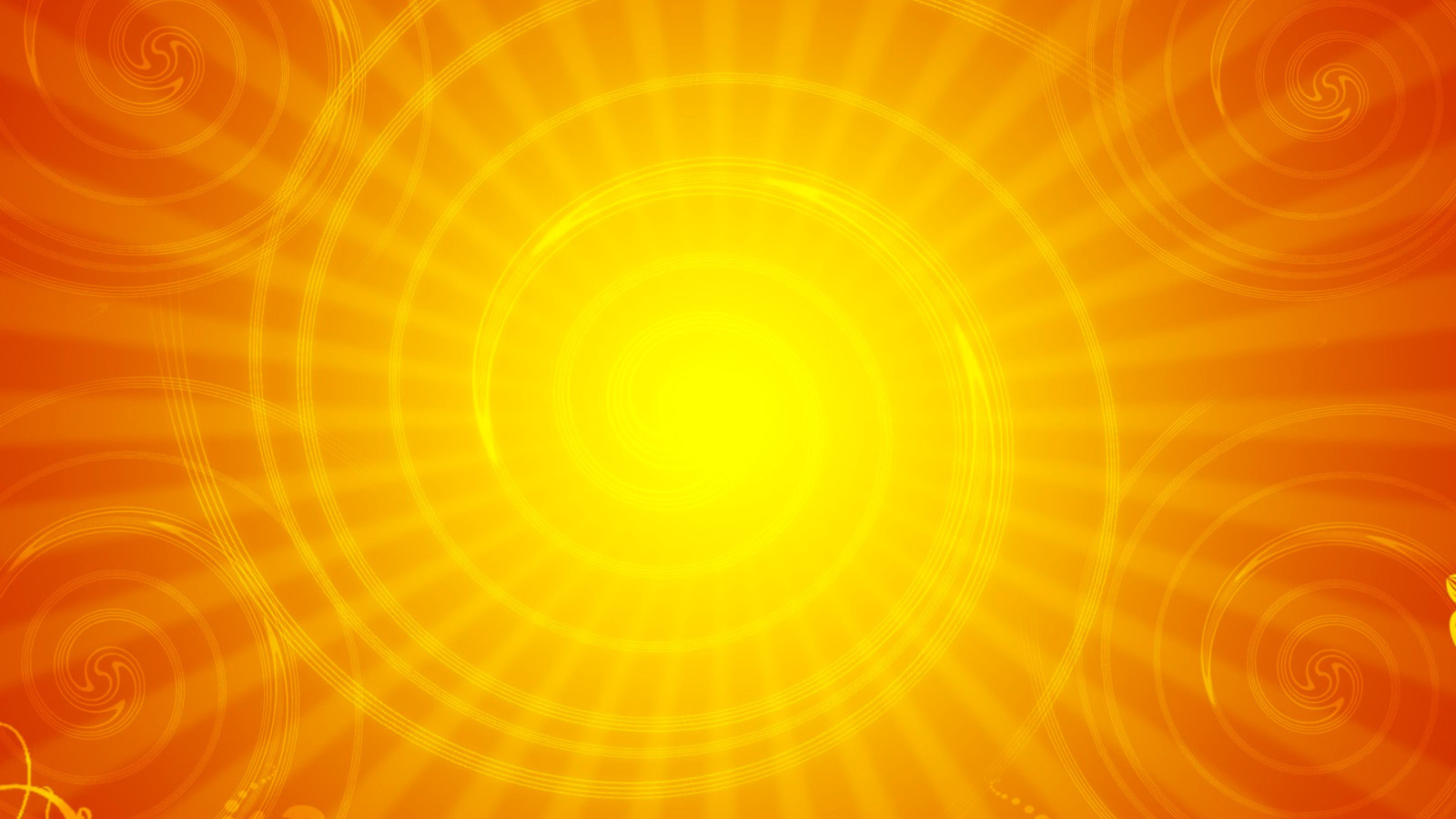 Vector Sun Rays screenshot #1 1600x900