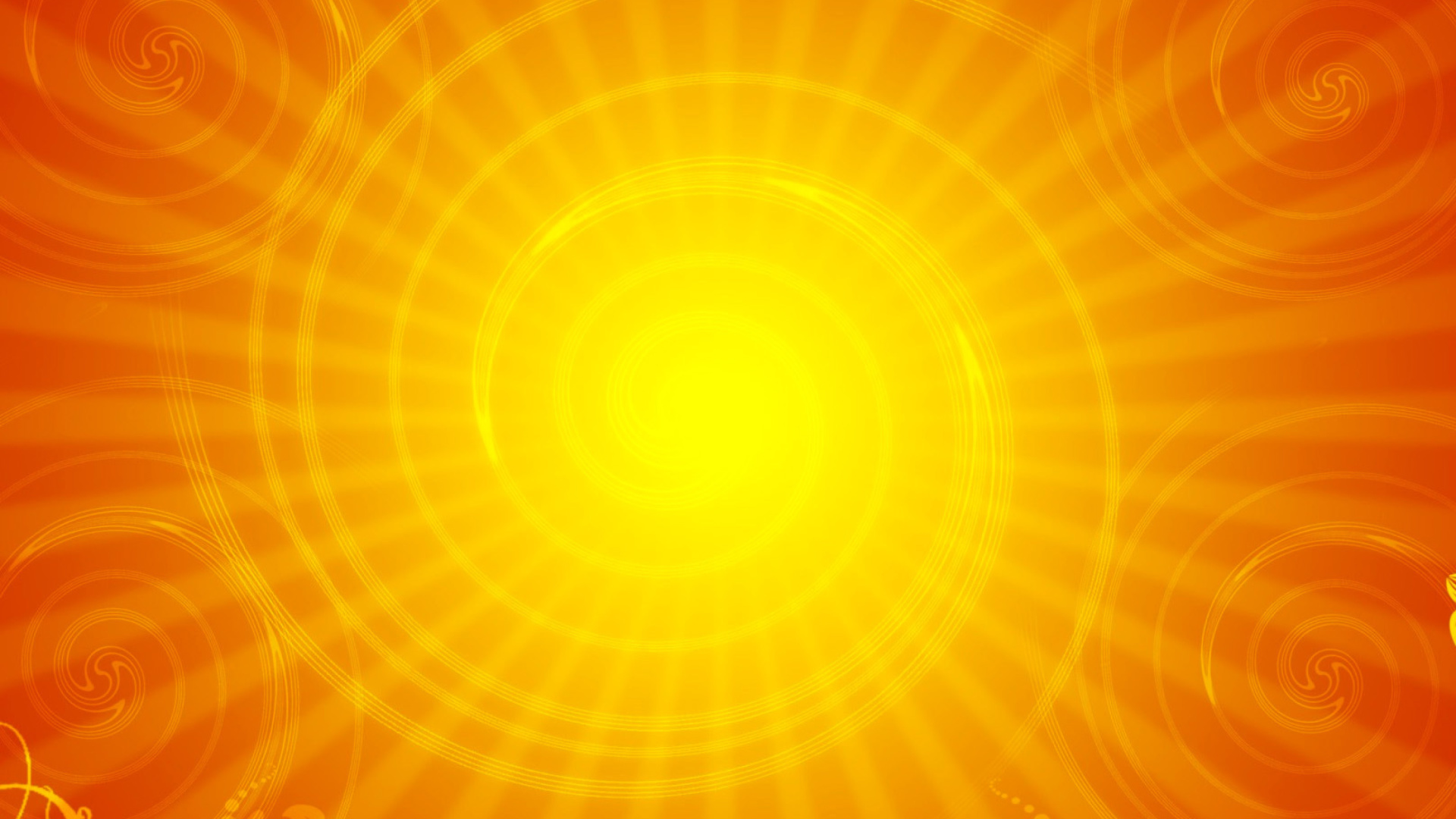 Screenshot №1 pro téma Vector Sun Rays 1920x1080