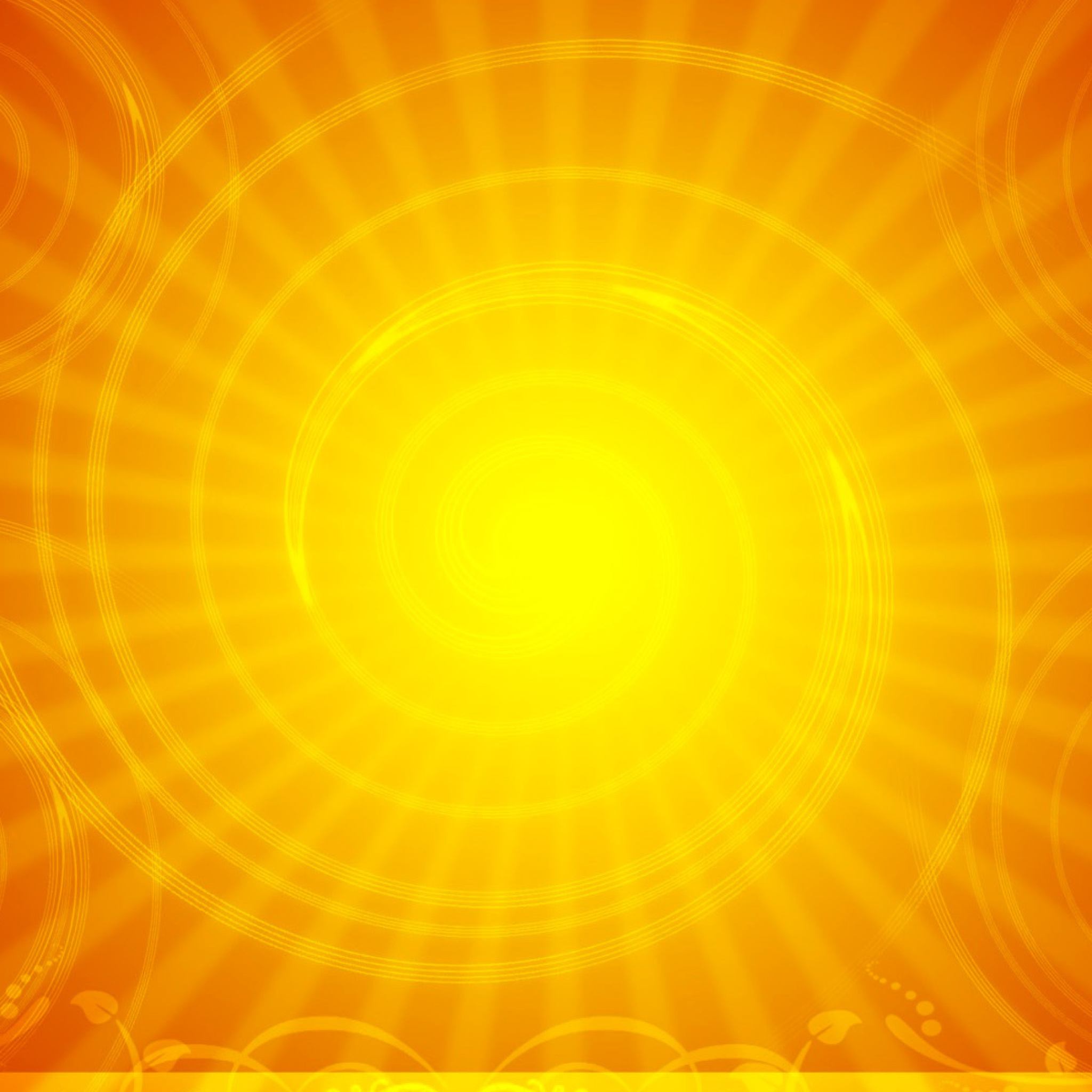 Das Vector Sun Rays Wallpaper 2048x2048