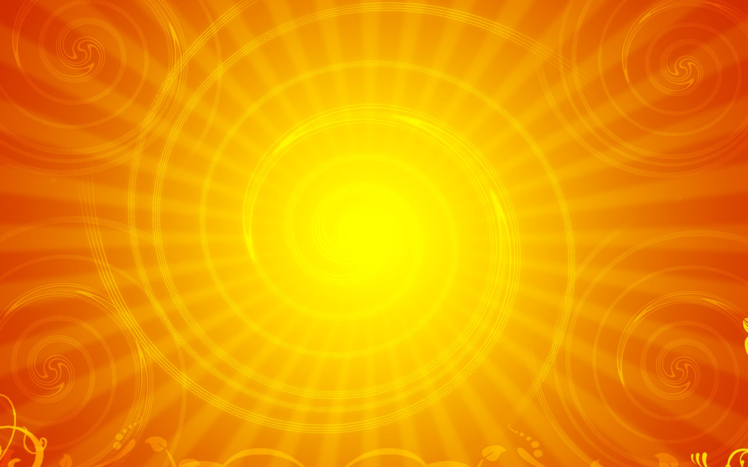 Обои Vector Sun Rays 2560x1600