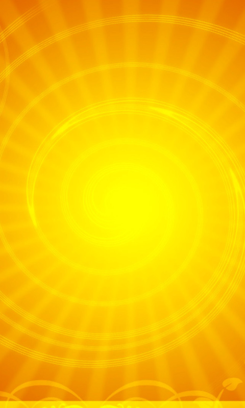 Das Vector Sun Rays Wallpaper 480x800