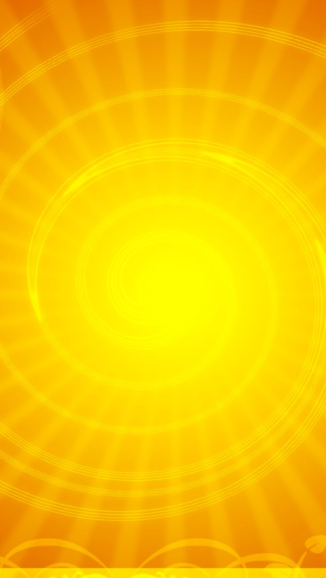 Das Vector Sun Rays Wallpaper 640x1136