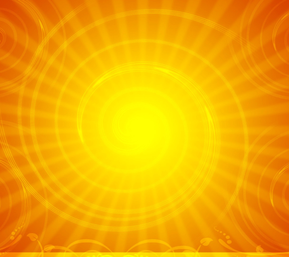 Vector Sun Rays wallpaper 960x854