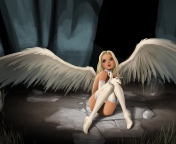 Fondo de pantalla White Angel 176x144