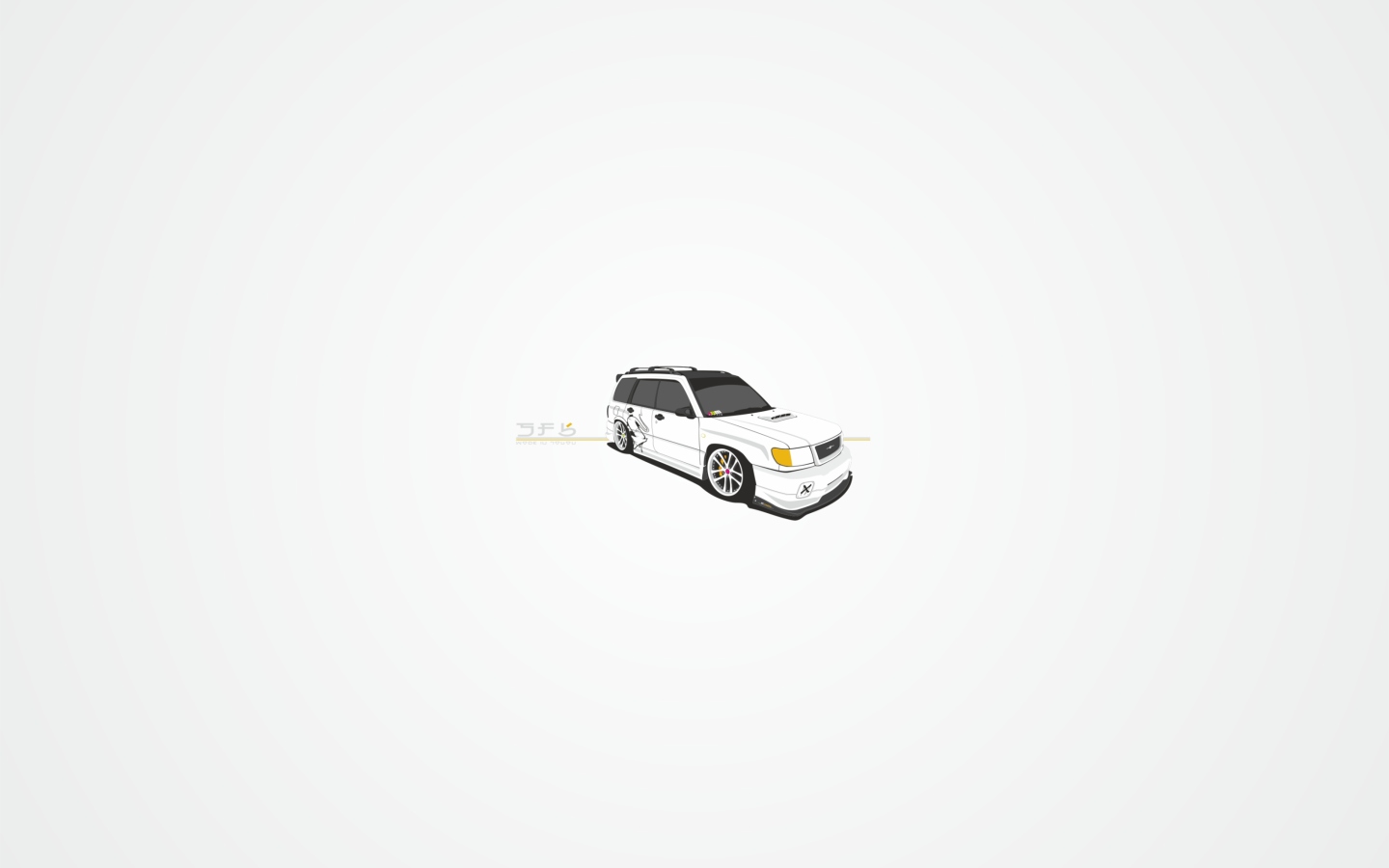 Das Subaru Forester Sf5 Wallpaper 1440x900