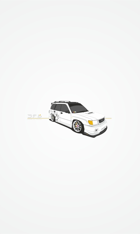 Das Subaru Forester Sf5 Wallpaper 480x800