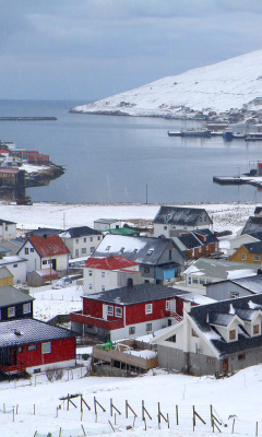 Das Faroe Island Photo Wallpaper 240x400