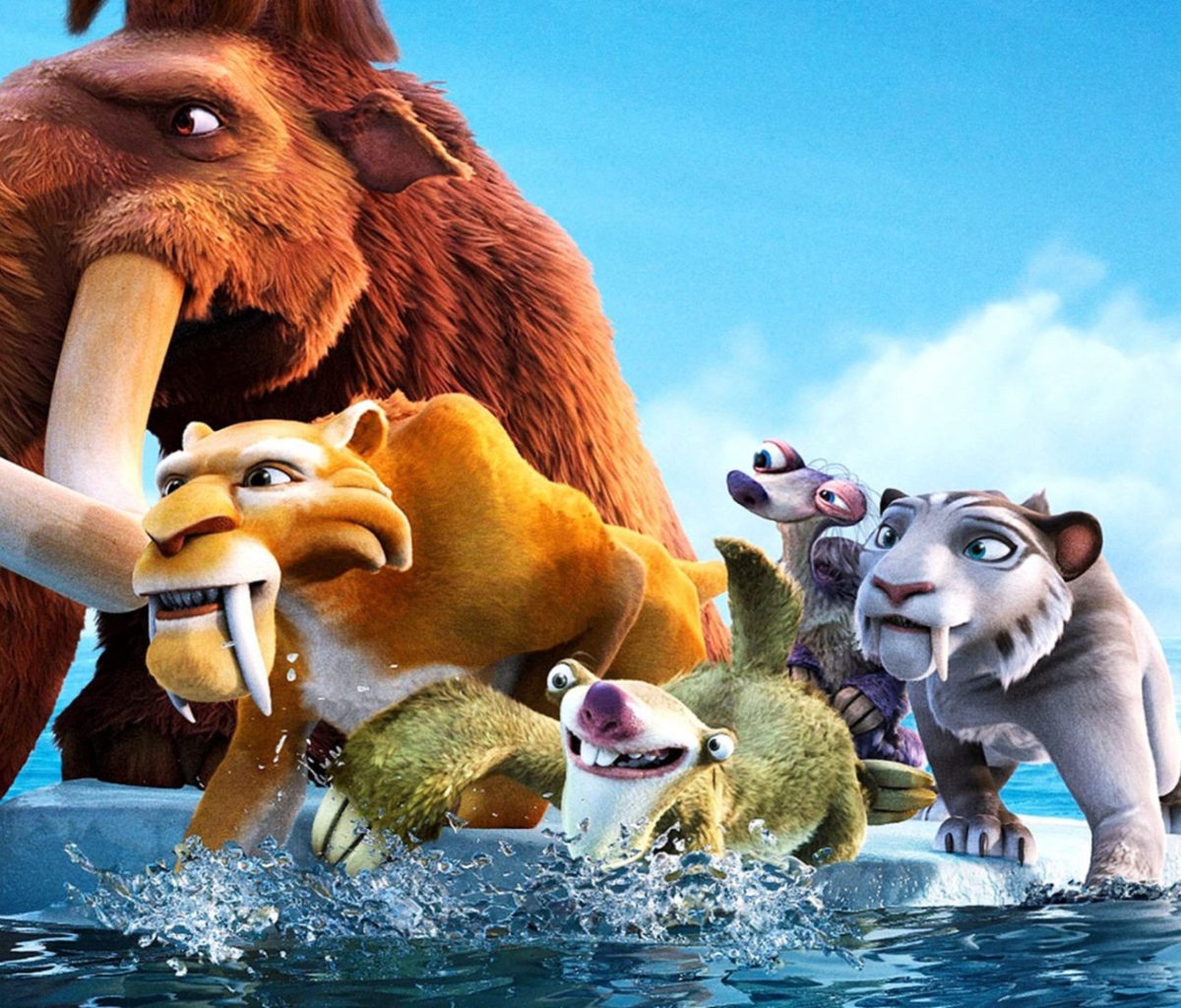 Screenshot №1 pro téma Ice Age Cartoon 1200x1024