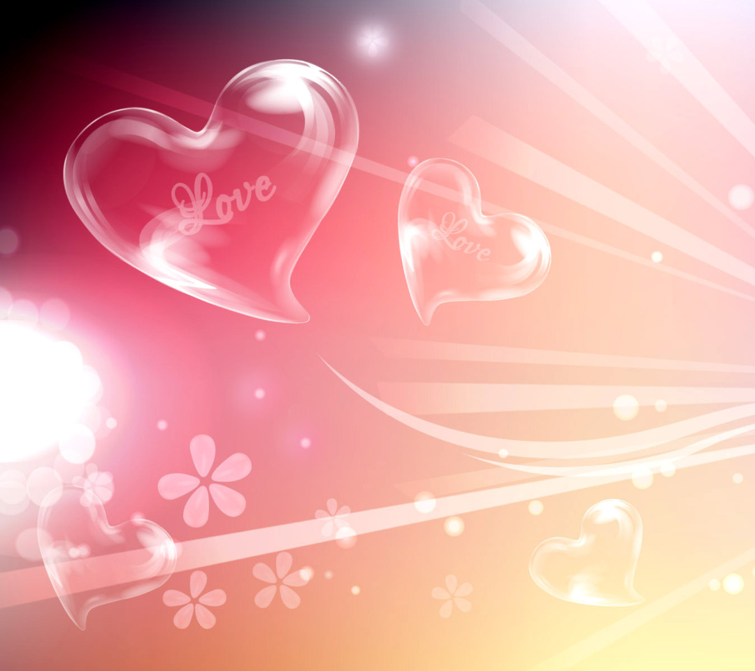 Screenshot №1 pro téma Flying Hearts 1080x960