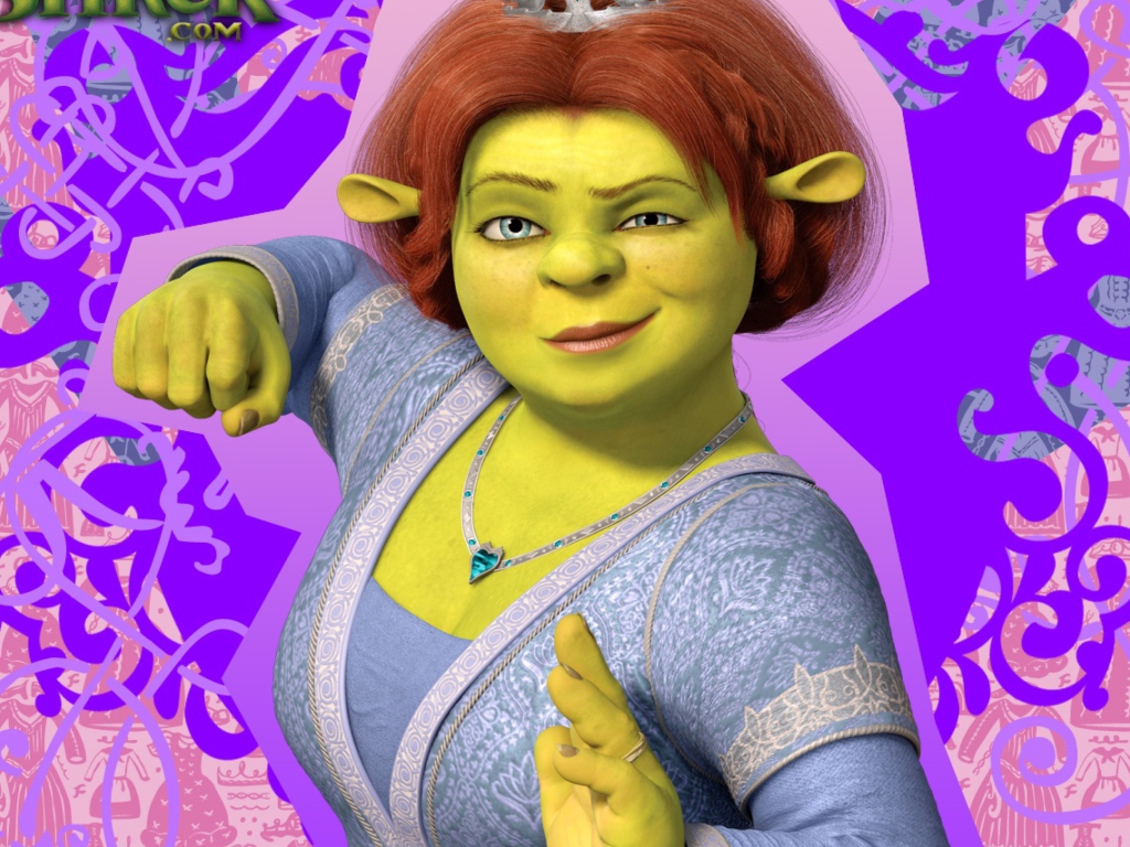 Screenshot №1 pro téma Fiona - Shrek 1024x768
