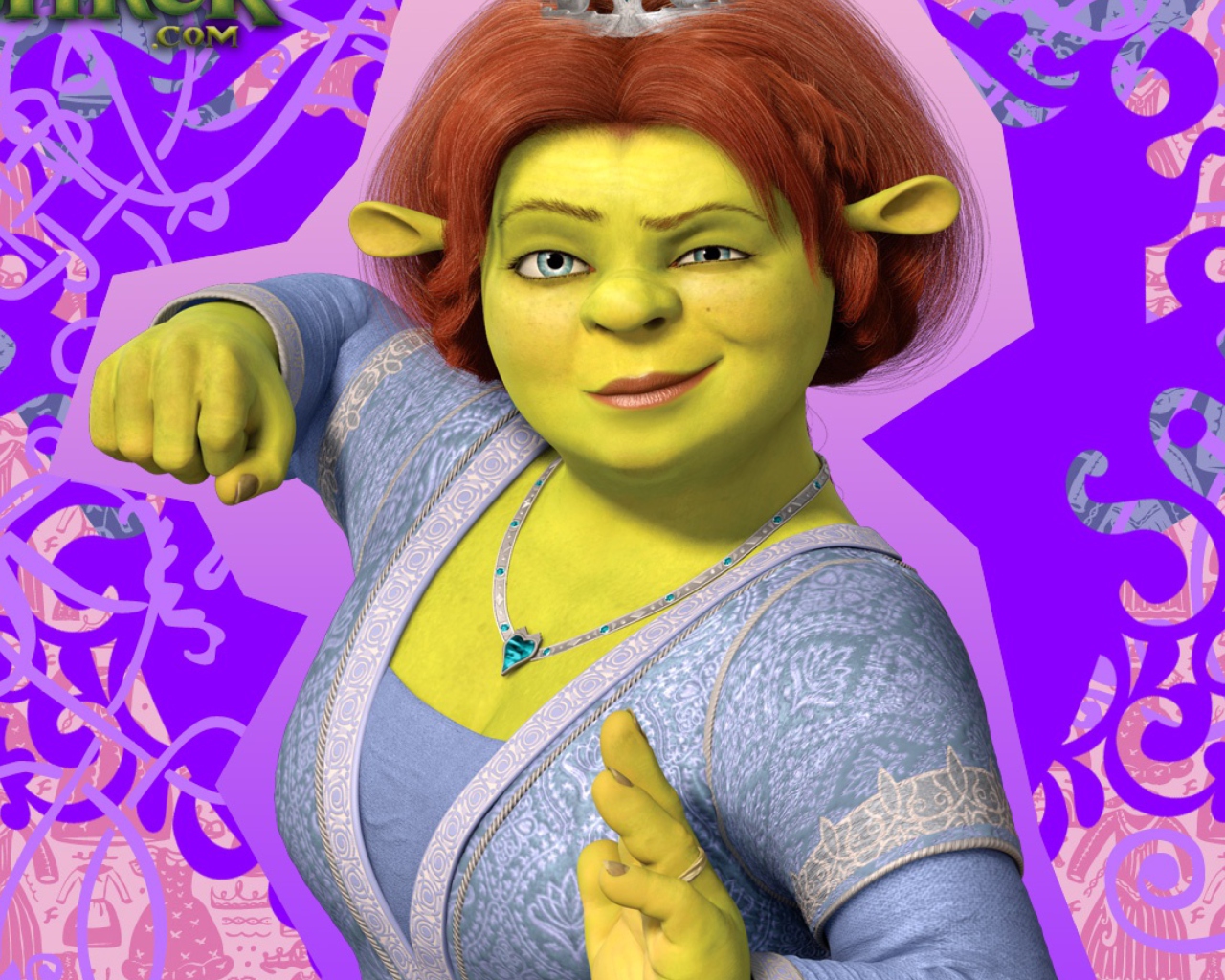 Обои Fiona - Shrek 1280x1024