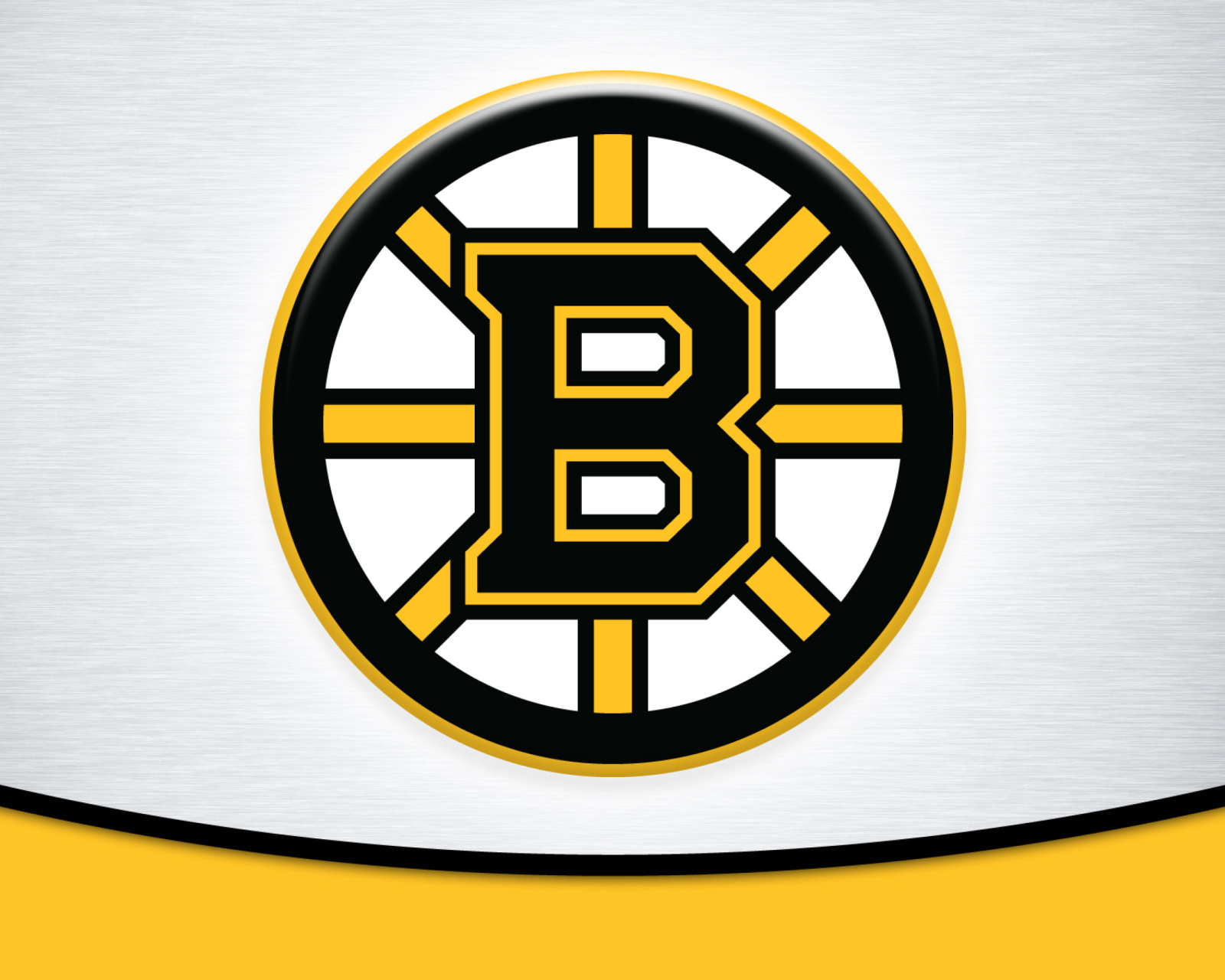 Das Boston Bruins Team Logo Wallpaper 1600x1280