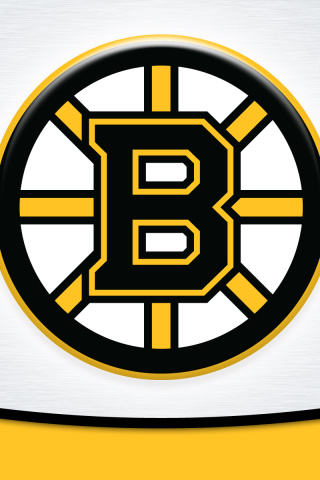 Das Boston Bruins Team Logo Wallpaper 320x480