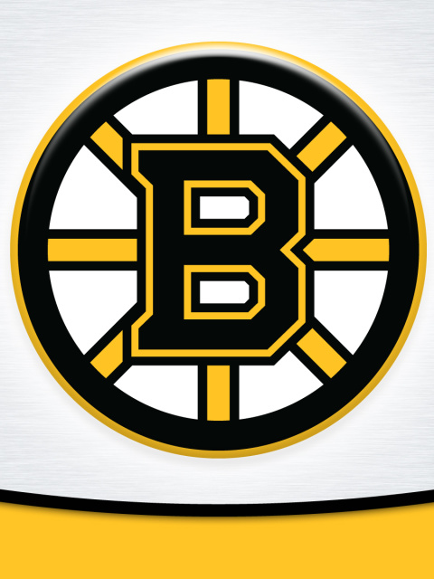 Обои Boston Bruins Team Logo 480x640