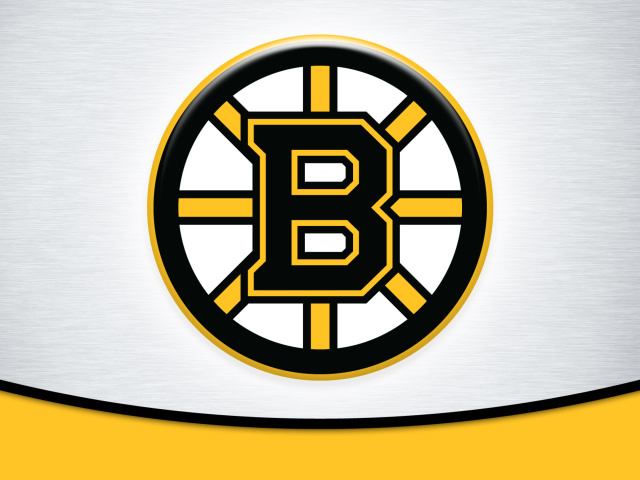 Обои Boston Bruins Team Logo 640x480