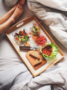 Breakfast in Bed wallpaper 132x176