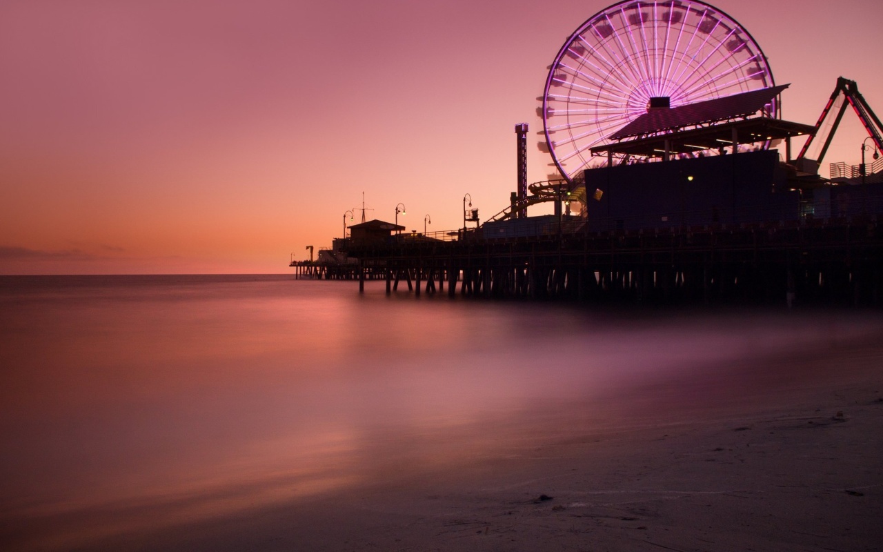 Screenshot №1 pro téma Santa Monica State Beach 1280x800