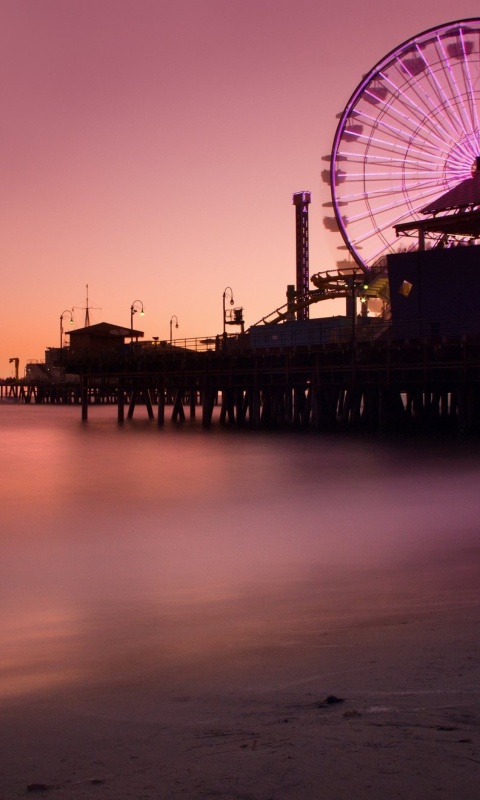 Santa Monica State Beach screenshot #1 480x800