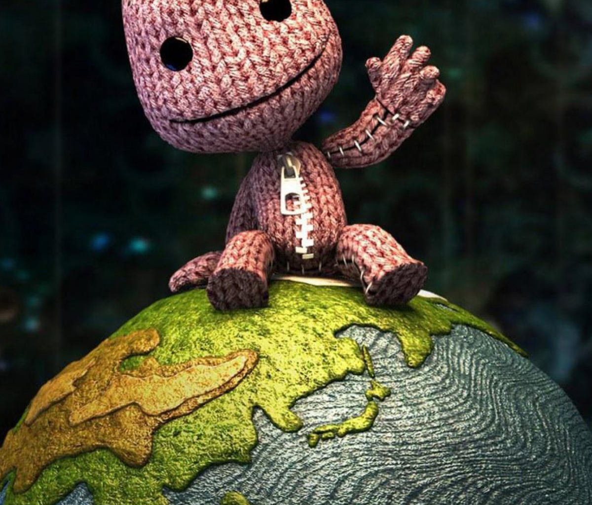 Screenshot №1 pro téma Little Big Planet 1200x1024