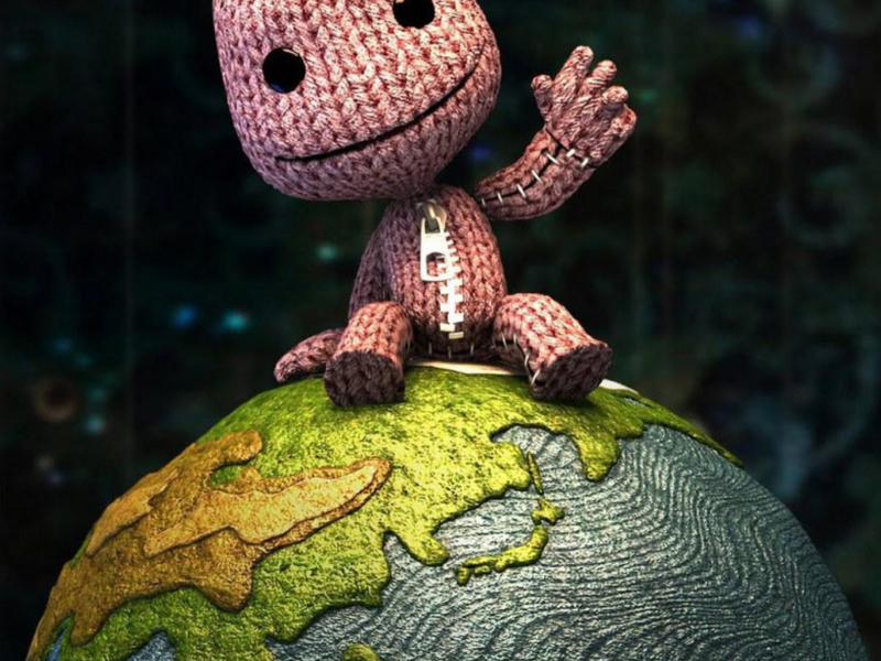 Screenshot №1 pro téma Little Big Planet 800x600