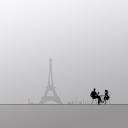 Обои Eiffel Tower Drawing 128x128