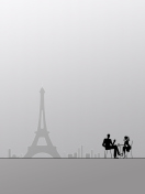 Fondo de pantalla Eiffel Tower Drawing 132x176