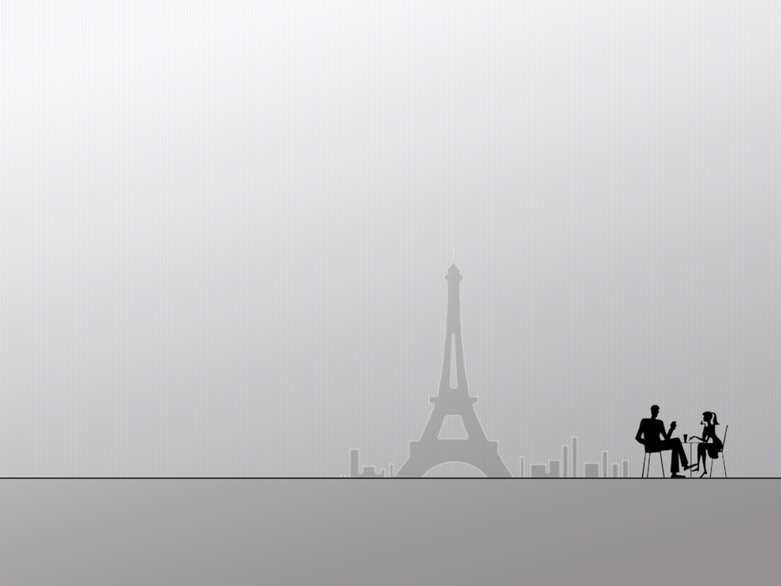 Обои Eiffel Tower Drawing 1600x1200