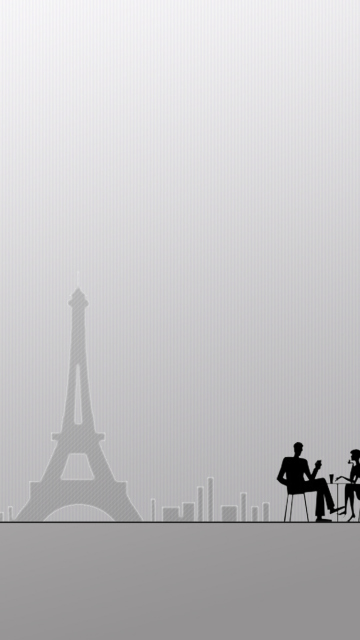 Fondo de pantalla Eiffel Tower Drawing 360x640
