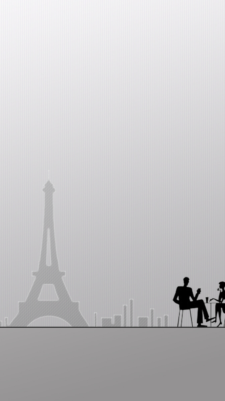 Screenshot №1 pro téma Eiffel Tower Drawing 750x1334