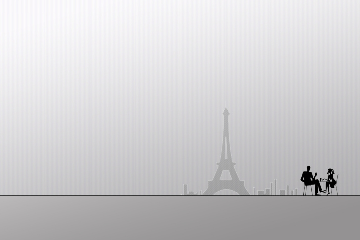 Eiffel Tower Drawing wallpaper