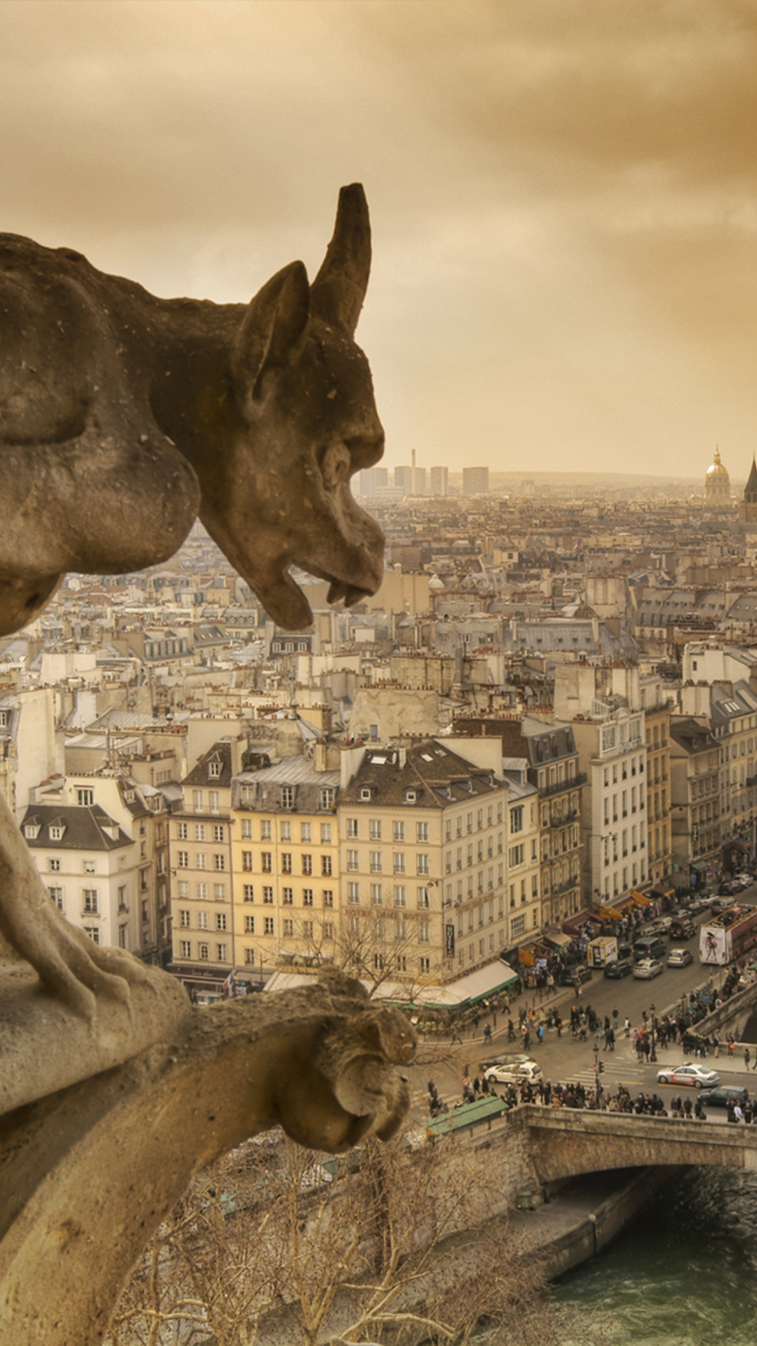 Das Notre Dame De Paris Wallpaper 1080x1920