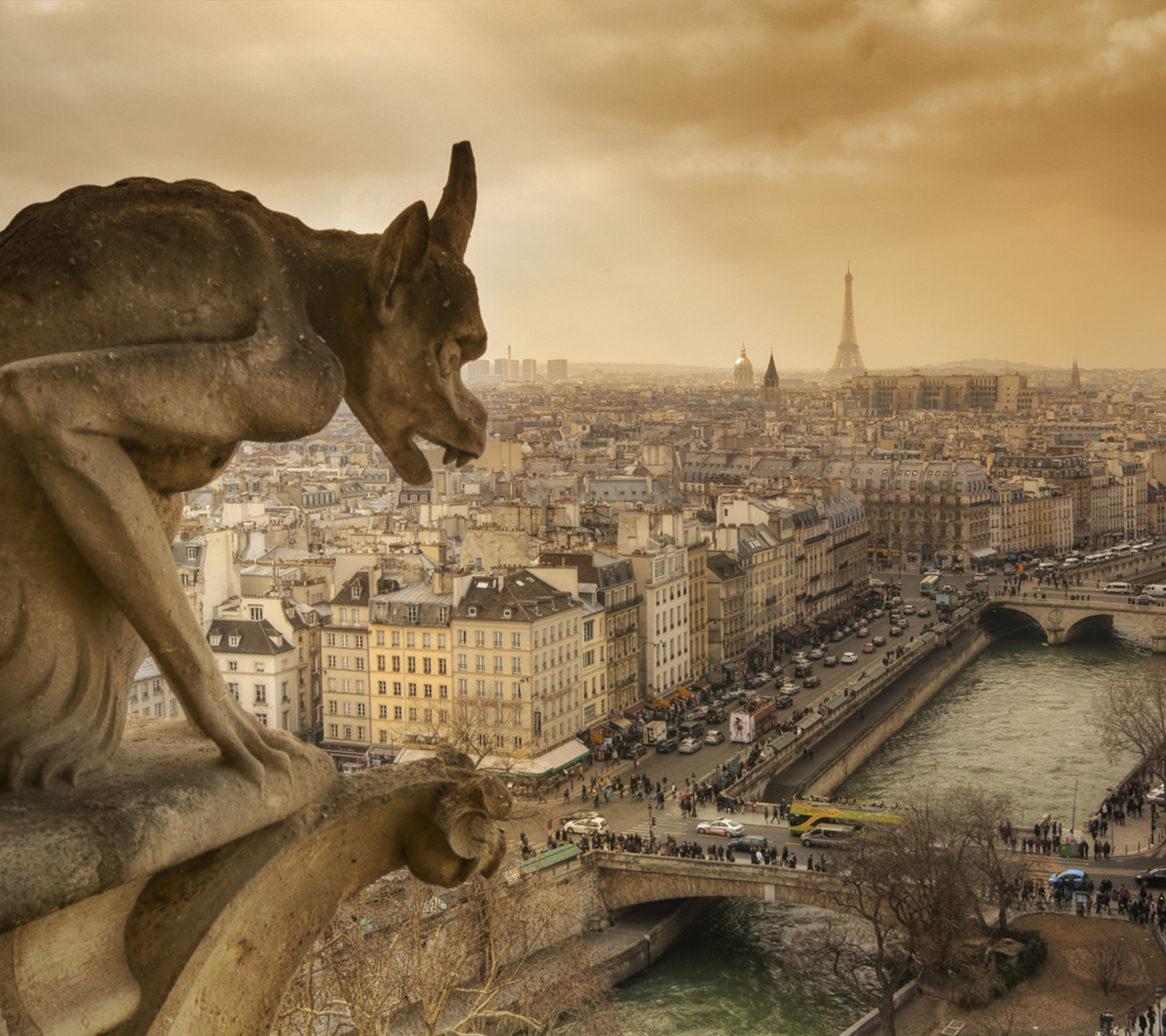 Screenshot №1 pro téma Notre Dame De Paris 1440x1280