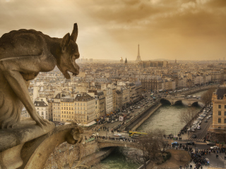 Fondo de pantalla Notre Dame De Paris 320x240