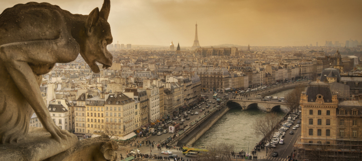 Notre Dame De Paris wallpaper 720x320