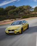 Обои 2014 BMW M4 Coupe In Motion 128x160