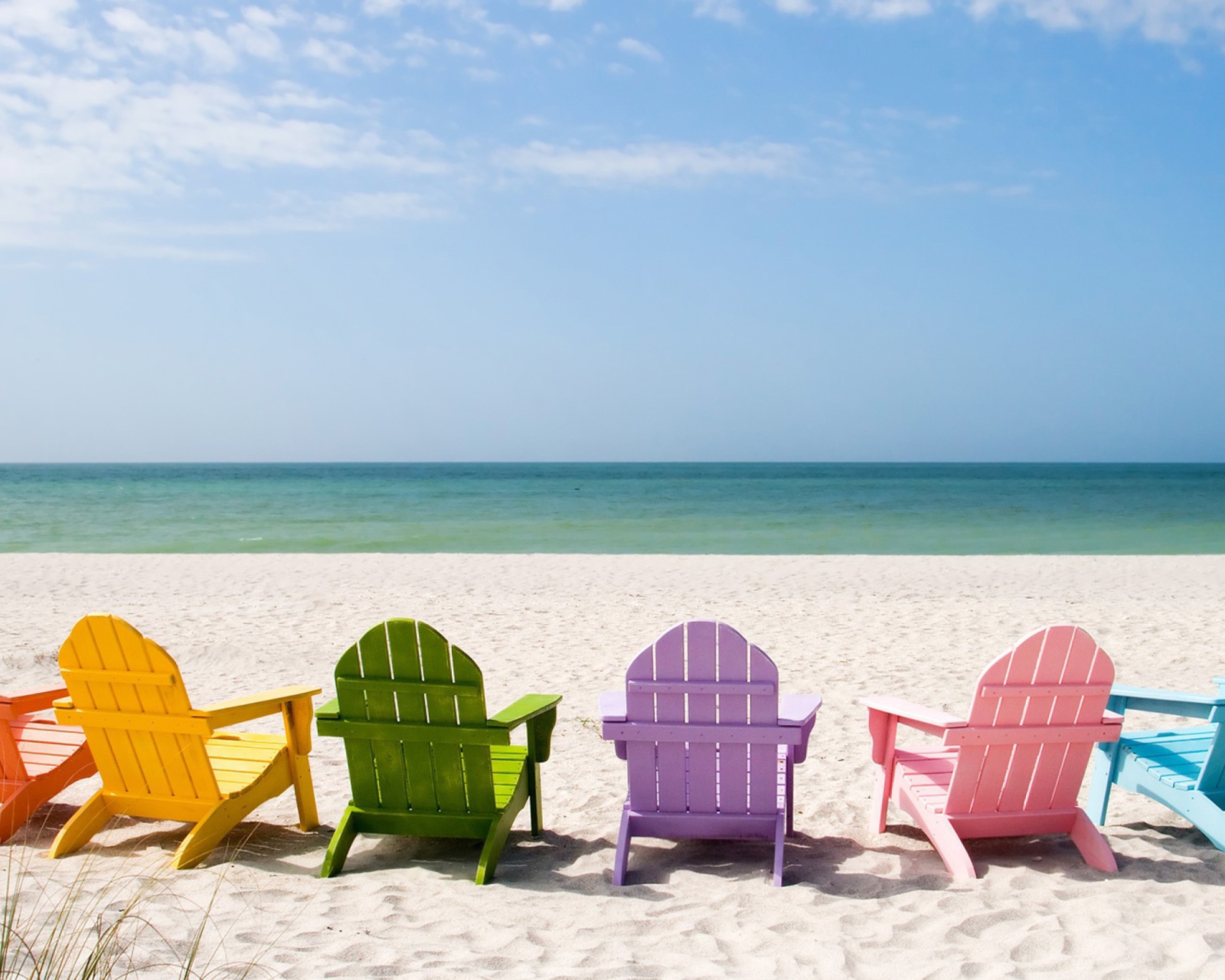 Sfondi Beach Chairs 1600x1280