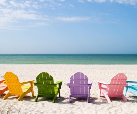 Sfondi Beach Chairs 480x400