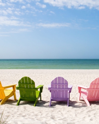 Free Beach Chairs Picture for 768x1280