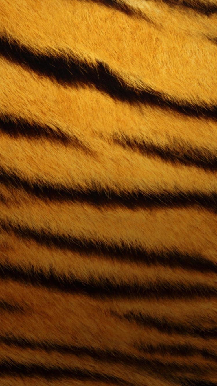 Sfondi Tiger Skin 750x1334