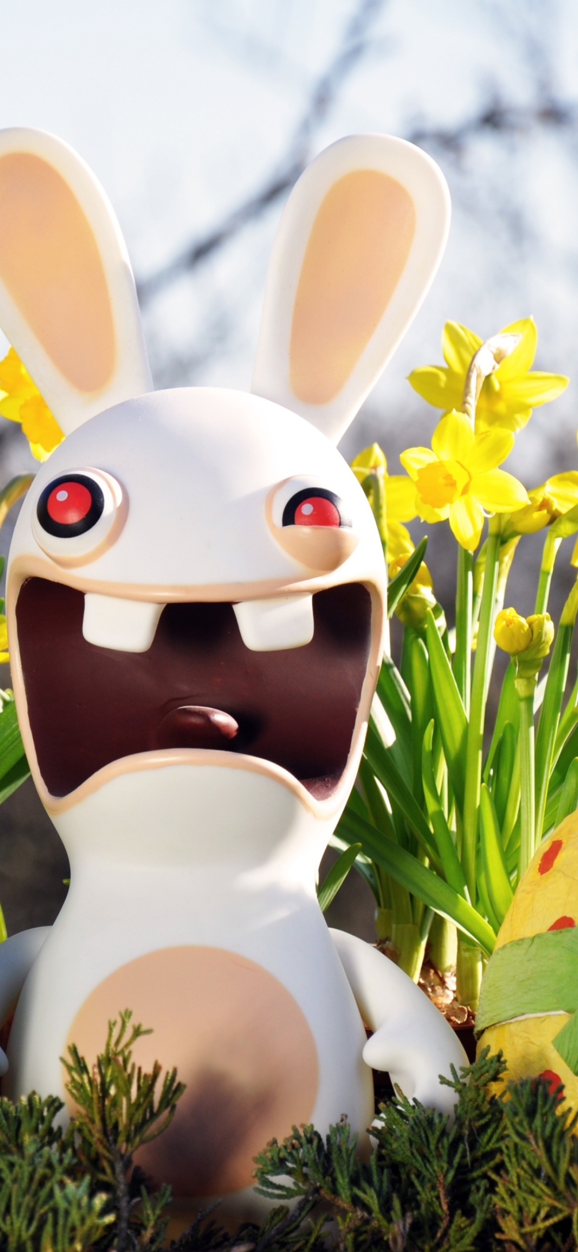 Screenshot №1 pro téma Funny Ugly Easter Bunny 1170x2532