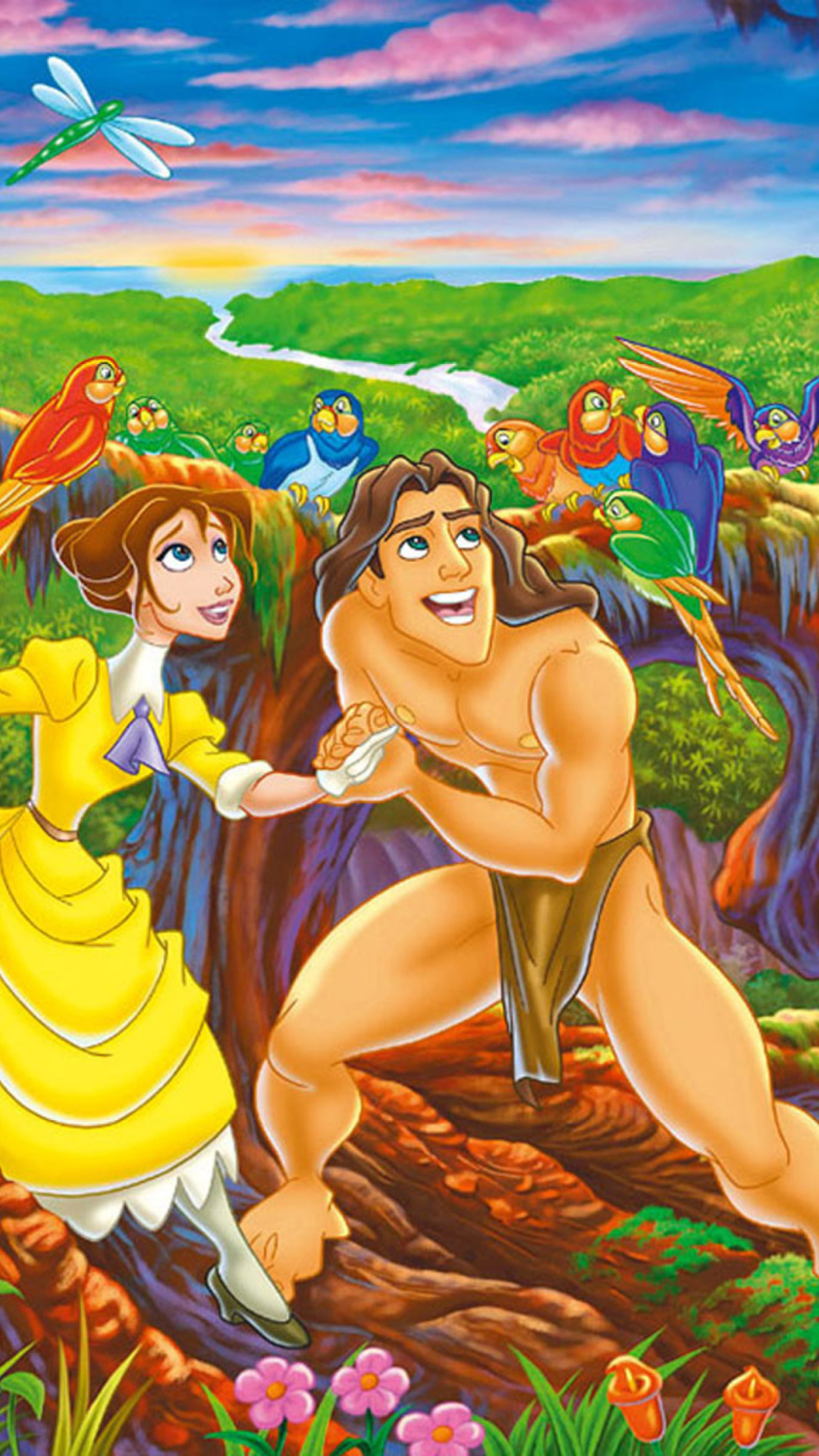 Tarzan, Lord of the Jungle wallpaper 1080x1920