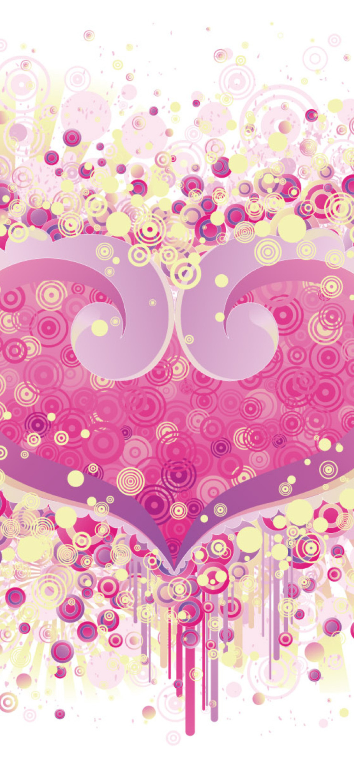 Das Valentine's Day Heart Wallpaper 1170x2532