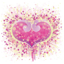Das Valentine's Day Heart Wallpaper 128x128