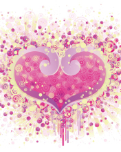 Das Valentine's Day Heart Wallpaper 176x220