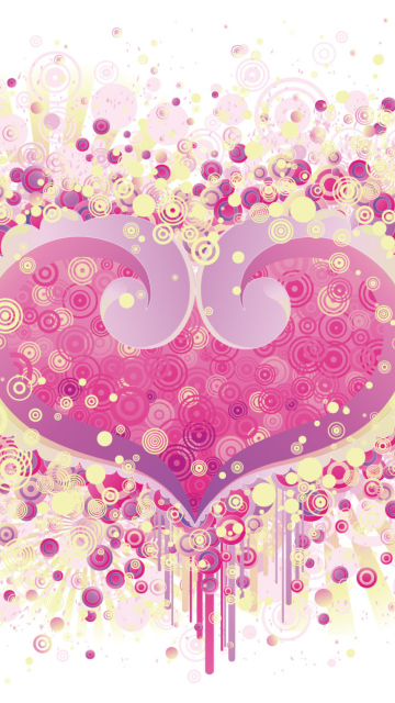 Das Valentine's Day Heart Wallpaper 360x640