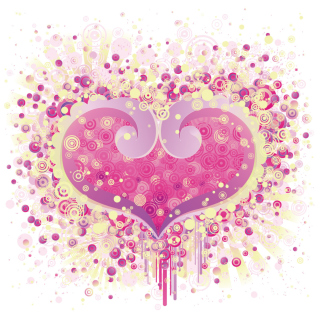 Valentine's Day Heart sfondi gratuiti per iPad mini