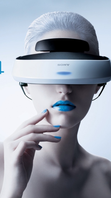 Das Ps4 Virtual Reality Headset Wallpaper 360x640