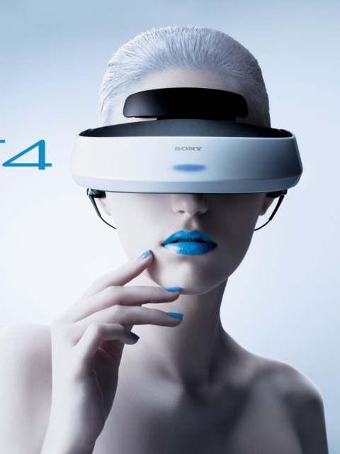 Das Ps4 Virtual Reality Headset Wallpaper 480x640