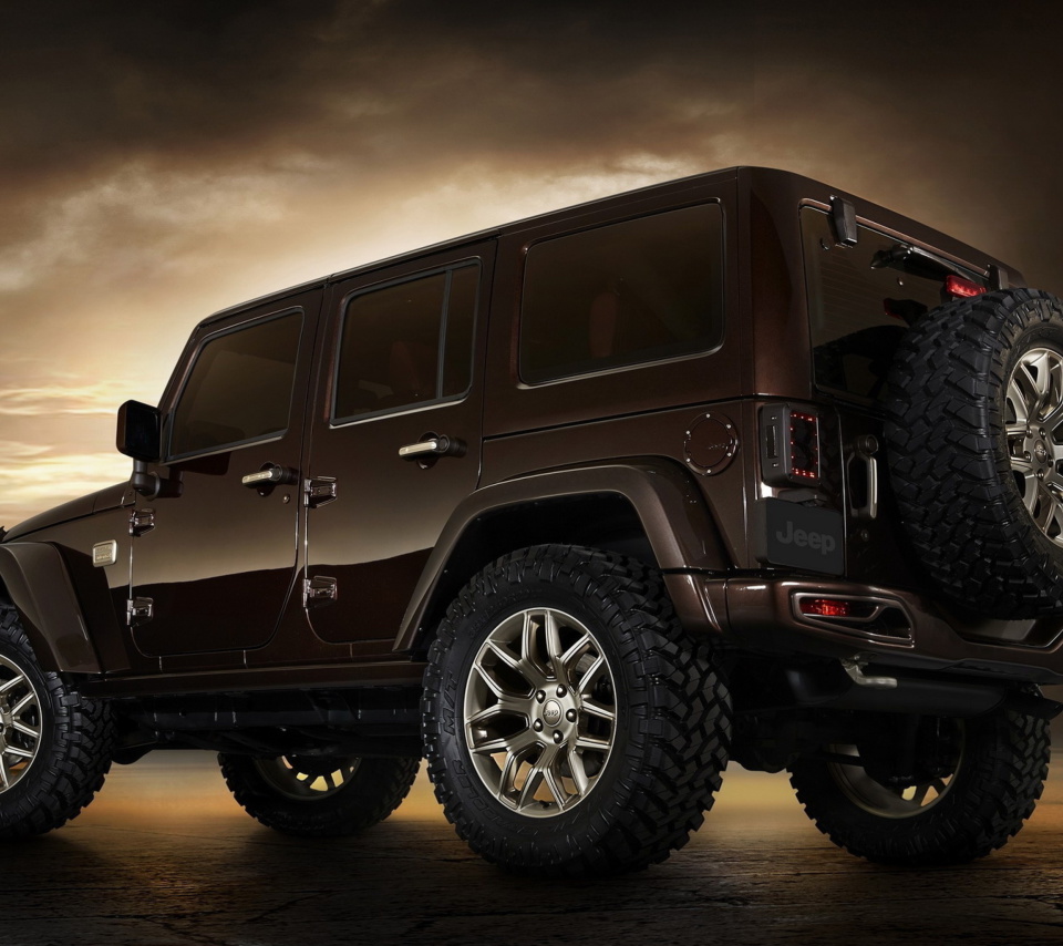 Jeep Wrangler Rubicon hardtop wallpaper 960x854